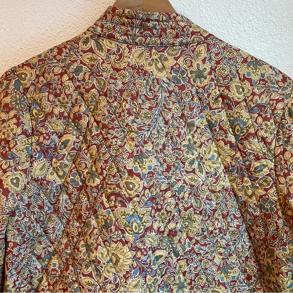 Anthropologie Quilted Patterned Kimono Size Large - Picture 6 of 7